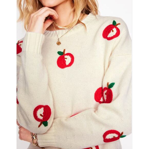 Boden Natalie Embroidered Jumper Sweater size S small - Picture 7 of 7